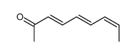 3,5,7-Nonatrien-2-one Structure