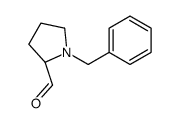 (S)-1-Benzyl-pyrrolidine-2-carbaldehyde结构式