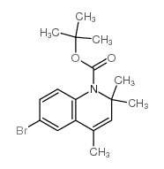 tert-Butyl-6-brom-2,2,4-trimethylchinolin-1(2H)-carboxylat Structure