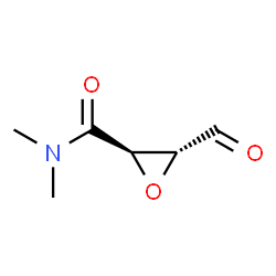 Oxiranecarboxamide, 3-formyl-N,N-dimethyl-, (2R-trans)- (9CI) picture