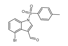 4-bromo-1-tosyl-1H-indole-3-carbaldehyde picture