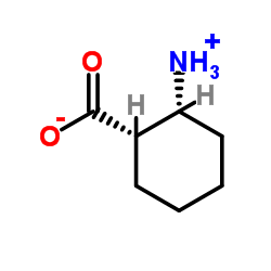 (1S,2R)-2-aminocyclohexane-1-carboxylic acid Structure