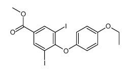 methyl 4-(4-ethoxyphenoxy)-3,5-diiodobenzoate Structure