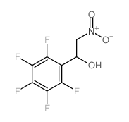 Benzenemethanol,2,3,4,5,6-pentafluoro-a-(nitromethyl)- structure
