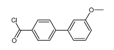 3'-methoxybiphenyl-4-carboxylic acid chloride Structure