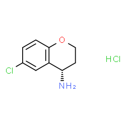 (S)-6-Chlorochroman-4-amine hydrochloride Structure