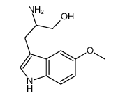 2-amino-3-(5-methoxy-1H-indol-3-yl)propan-1-ol Structure