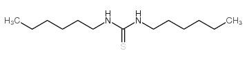 1,3-dihexylthiourea Structure