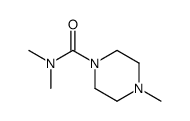 1-Piperazinecarboxamide,N,N,4-trimethyl-(6CI,8CI) structure