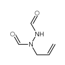 1-Allyl-1.2-diformyl hydrazine Structure