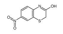 7-Nitro-2H-1,4-benzothiazin-3(4H)-one结构式
