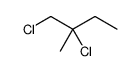 1,2-dichloro-2-methylbutane structure