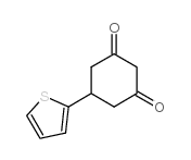 5-(2-噻吩)-1,3-环己二酮结构式