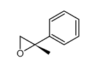 (2S)-2-methyl-2-phenyloxirane结构式