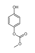 (4-hydroxyphenyl) methyl carbonate Structure