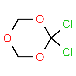 1,3,5-Trioxane,2,2-dichloro-(9CI) structure