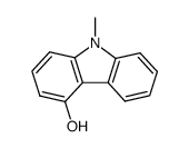 4-Hydroxy-9-methyl Carbazole结构式