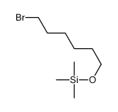 [(6-Bromohexyl)oxy]trimethylsilane structure