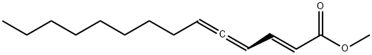 (R,E)-2,4,5-Tetradecatrienoic acid methyl ester Structure