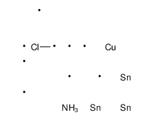 [[bis(trimethylstannyl)amino]-dimethylstannyl]-chloromethane,copper Structure