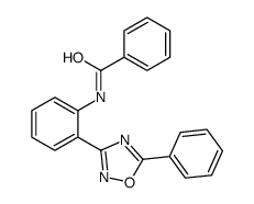 N-[2-(5-phenyl-1,2,4-oxadiazol-3-yl)phenyl]benzamide结构式