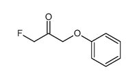 2-Propanone,1-fluoro-3-phenoxy-结构式