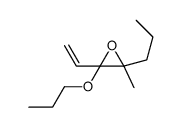 Oxirane, 2-ethenyl-3-methyl-2-propoxy-3-propyl- (9CI)结构式