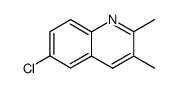 6-chloro-2,3-dimethylquinoline结构式