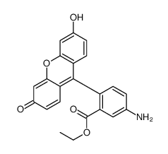 ethyl 5-amino-2-(3-hydroxy-6-oxoxanthen-9-yl)benzoate Structure