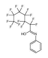 2,2,3,3,4,4,5,5,6,6,7,7,7-tridecafluoro-N-phenylheptanamide结构式