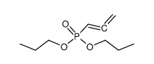Vinyliden-methylphosphonsaeure-dipropylester结构式