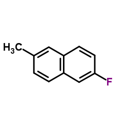 2-Fluoro-6-methylnaphthalene Structure