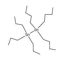 1,1,1-tributyl-2,2,2-tripropyldistannane Structure