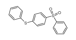 4-(phenylthio)diphenylsulfone结构式