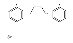 butyl(diphenyl)tin,lithium Structure