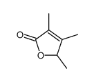 2,3,4-trimethyl-2H-furan-5-one Structure
