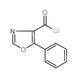 5-Phenyl-1,3-oxazole-4-carbonyl chloride Structure