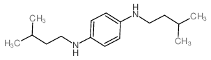 N,N-bis(3-methylbutyl)benzene-1,4-diamine结构式