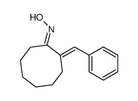 N-(2-benzylidenecyclooctylidene)hydroxylamine Structure