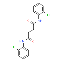 N,N'-Bis(2-chlorophenyl)succinamide Structure