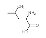 4-Pentenoic acid,2-amino-4-methyl- Structure