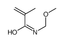 N-(甲氧基甲基)甲基丙烯酰胺结构式