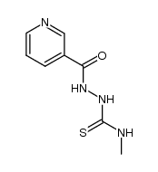 4-methyl-1-nicotinoyl-thiosemicarbazide Structure