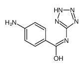 4-Amino-N-(1H-tetrazol-5-yl)benzamide结构式