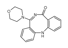 7-morpholin-4-yl-12H-dibenzo[b,g][1,5]diazocin-5-one Structure