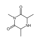 2,6-Piperazinedione,1,3,5-trimethyl- structure