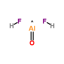 oxoaluminum dihydrofluoride Structure