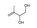 3-methylbut-3-ene-1,2-diol Structure