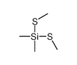 dimethyl-bis(methylsulfanyl)silane结构式