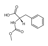 (S)-N-methoxycarbonylphenylalanine Structure